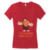 i'm gonna wreck it ralph Women's V-Neck T-Shirt
