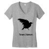 team damon salvatore (4) Women's V-Neck T-Shirt