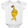 pikachuchu backwards Baby Onesie
