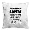 secret santa Throw Pillow