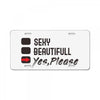 beautiful License Plate