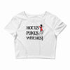 hokus pokus witches Crop Top