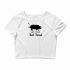 anti vegan task force Crop Top