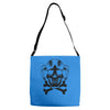 space princess skull Adjustable Strap Totes