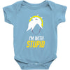 im with stupid Baby Onesie