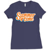 summer time Ladies Fitted T-Shirt