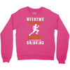 weekend forecast running Crewneck Sweatshirt