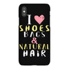 shoes bags natural hair iPhoneX