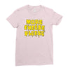 more cheese please Ladies Fitted T-Shirt