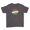 neon basketball Youth Tee
