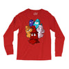pac man ghost monsters Long Sleeve Shirts