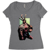 hellboy 4 Women's Triblend Scoop T-shirt