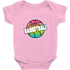 neon basketball Baby Onesie