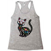 loco coco skul cat Racerback Tank