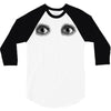 fear 3/4 Sleeve Shirt