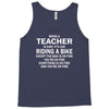 being a teacher is easy Tank Top