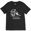 i'd rather be at the beach V-Neck Tee
