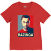bazinga poster, ideal birthday gift or present V-Neck Tee