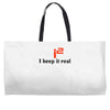 i2 keep it real Weekender Totes
