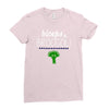 biceps &amp; broccoli! Ladies Fitted T-Shirt