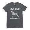alzheimer's awareness Ladies Fitted T-Shirt