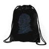 quotable shakespeare Drawstring Bags