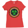 zombie outbreak response team Ladies Fitted T-Shirt