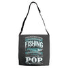 fishing pop Adjustable Strap Totes