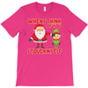 touch my elf christmas fun and naughty T-Shirt
