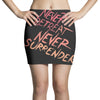 never retreat never surrender Mini Skirts