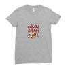 calvin hobbes Ladies Fitted T-Shirt