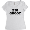Big Groot Women's Triblend Scoop T-shirt
