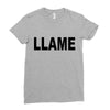 llame Ladies Fitted T-Shirt