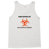 zombie response unit t shirt funny dead brains s 3xl Tank Top