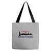Patriot Day Never Forget Tote Bags