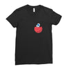Mars and Astronaut Ladies Fitted T-Shirt