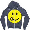 skydiving face Zipper Hoodie