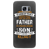 Super Cool Father Of A Freaking Awesome Son Samsung Galaxy S7 Edge