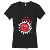 cherry bomb Women's V-Neck T-Shirt