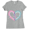 pure love Ladies Fitted T-Shirt