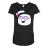marshmallow love Maternity Scoop Neck T-shirt