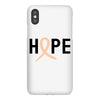 Hope Uterine Cancer Awareness iPhoneX