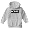 Dobre Black/White Youth Hoodie