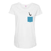 Yes, You Can Dive Maternity Scoop Neck T-shirt