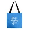bride's drinking team diamond ring bachelorette Tote Bags