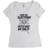 keep an ion it Women's Triblend Scoop T-shirt