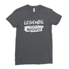 legends are born in august Ladies Fitted T-Shirt