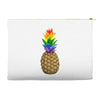 rainbow pineaplle Accessory Pouches