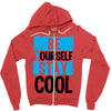 Be Your Self Stay Cool Zipper Hoodie