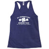 st patricks day drinking team Racerback Tank